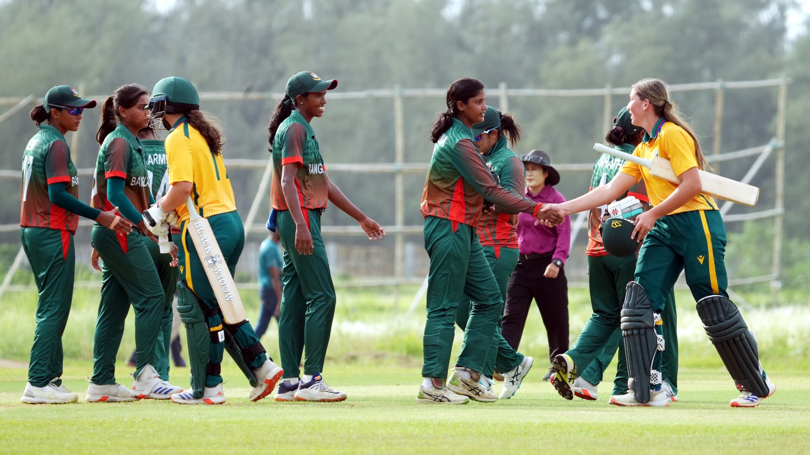 দক্ষিণ আফ্রিকার কাছে টি-টোয়েন্টি সিরিজ হারল বাংলাদেশ নারী ইমার্জিং দল