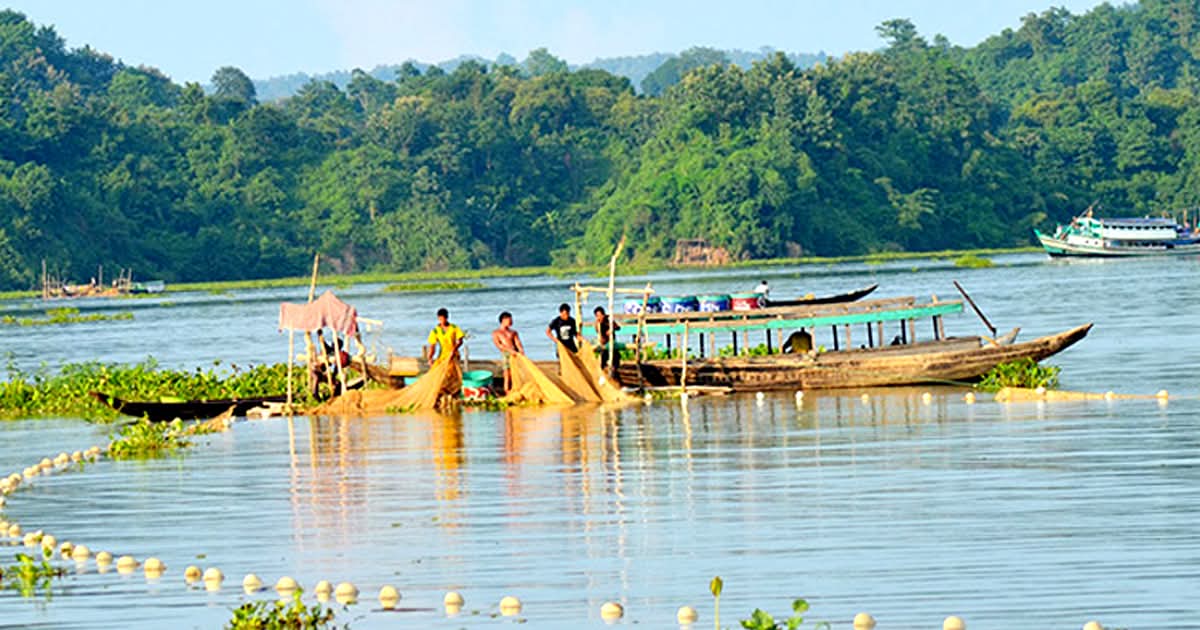তিন মাস পর জাল-নৌকা নিয়ে কাপ্তাই লেকে জেলেরা : ফিরেছে জীবন-জীবিকার গতি