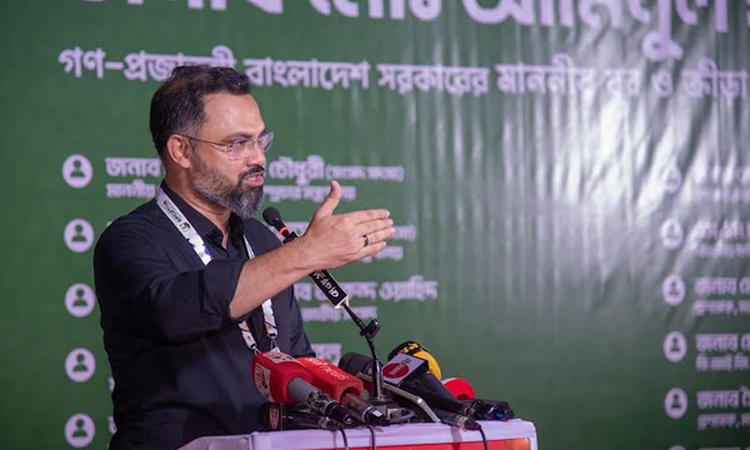 খেলাধুলাকে পেশা হিসাবে প্রতিষ্ঠায় সরকার যুগান্তকারী পদক্ষেপ নিচ্ছে : ক্রীড়া প্রতিমন্ত্রী