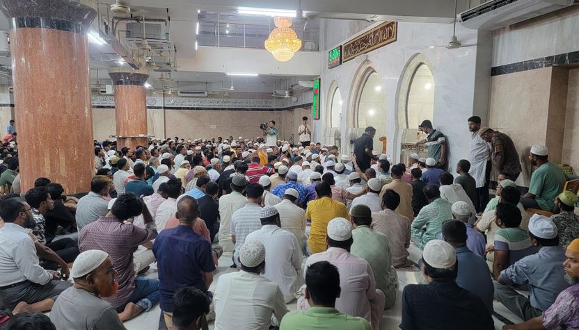 ফেনীতে খালেদা জিয়ার জন্মদিন উপলক্ষে বিএনপির দোয়া মাহফিল 