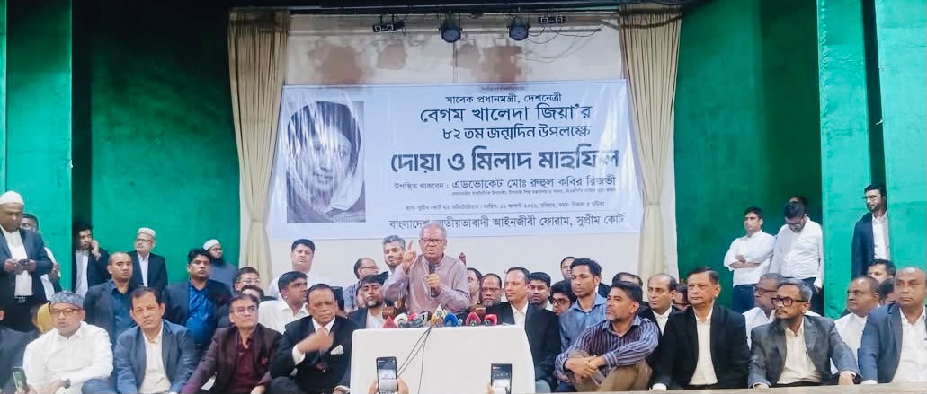 স্বাধীনতা-সার্বভৌমত্ব ও গণতন্ত্রের প্রশ্নে বেগম খালেদা জিয়া আপস করেননি: রুহুল কবির রিজভী