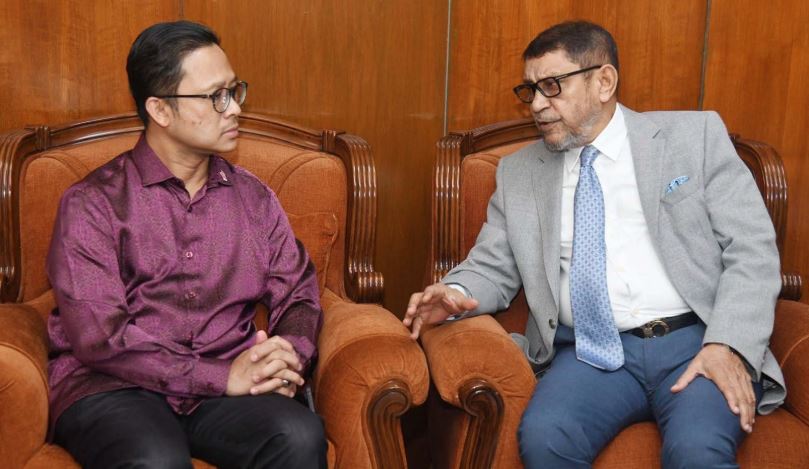 স্বাস্থ্যমন্ত্রীর সঙ্গে মালয়েশিয়ার হাইকমিশনারের সাক্ষাৎ 