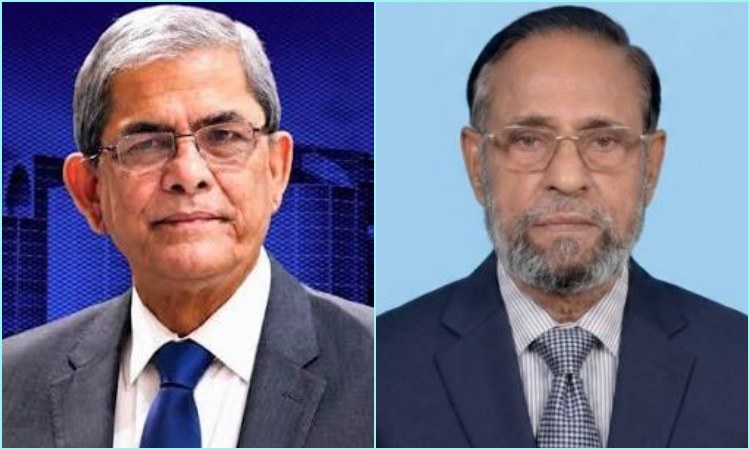 মির্জা ফখরুল ইসলাম আলমগীরকে অলি আহমদের অভিনন্দন