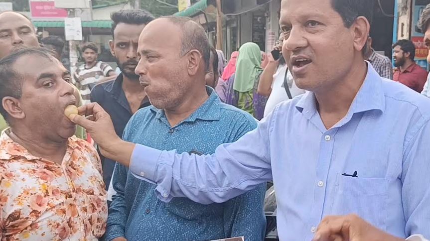 মির্জা ফখরুল রাষ্ট্রপতি, ঠাকুরগাঁওয়ে আনন্দের বন্যা