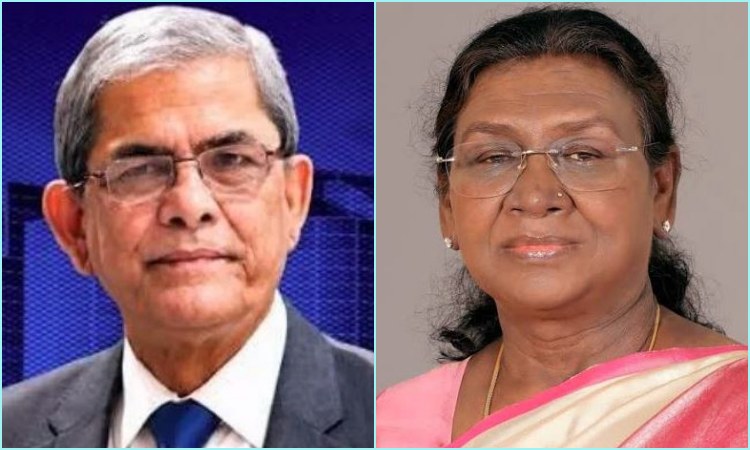 মির্জা ফখরুলকে ভারতের রাষ্ট্রপতির অভিনন্দন