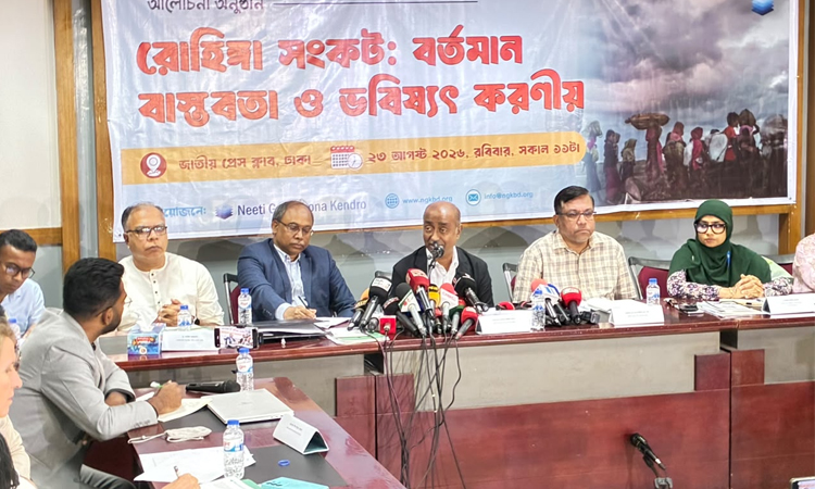 রোহিঙ্গাদের মানবিক মূল্যবোধের জায়গা থেকে বাংলাদেশে আশ্রয় দেওয়া হয়েছে: আইনমন্ত্রী