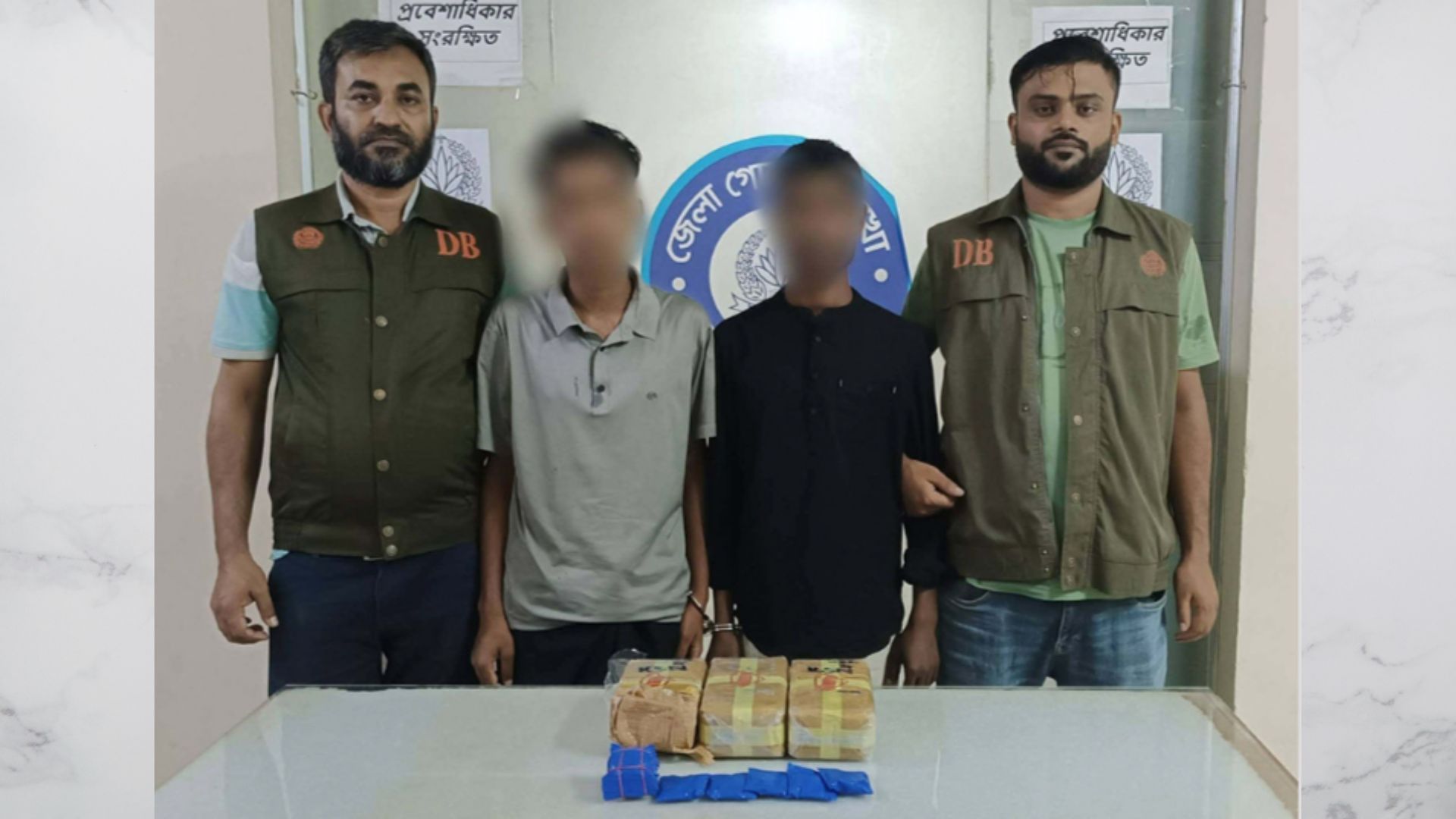 চট্টগ্রাম রেঞ্জে বিপুল পরিমাণ ইয়াবা উদ্ধার, গ্রেফতার ২৩৭