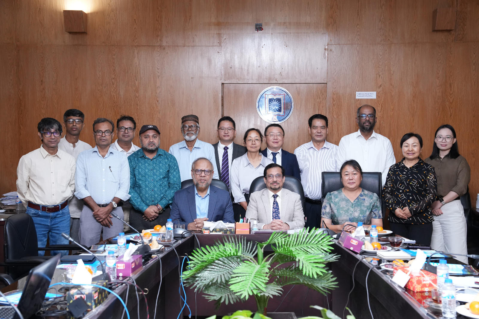 চীনা বিশ্ববিদ্যালয় প্রতিনিধিদলের রাবি সফর