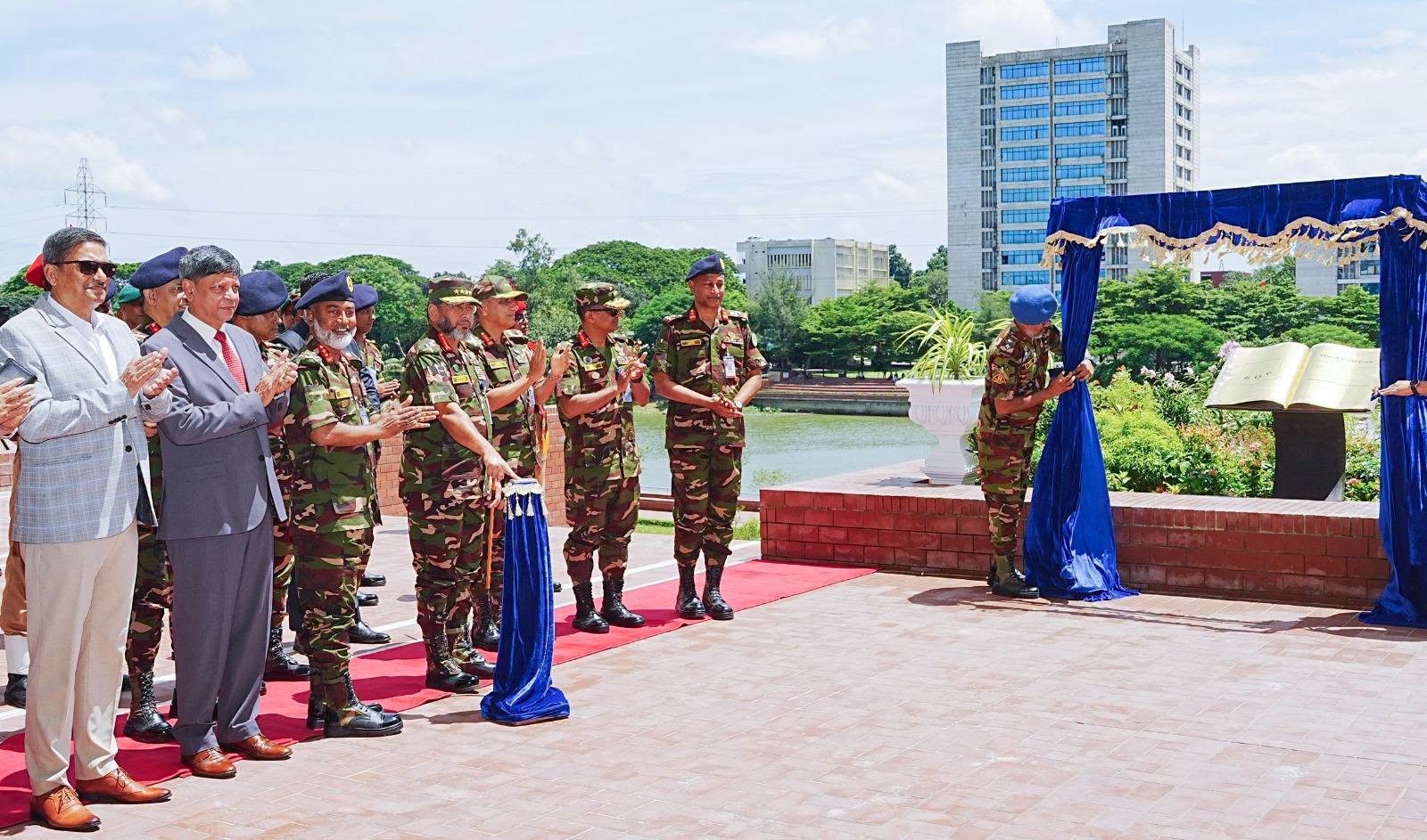 বিইউপি’র পশ্চিম ক্যাম্পাসে নবনির্মিত তিনটি ভবন উদ্বোধন
