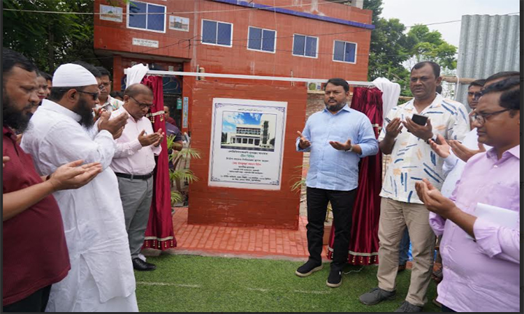 রাজশাহীতে পরিবেশবান্ধব গ্রিন বিল্ডিংয়ের ভিত্তি প্রস্তর স্থাপন