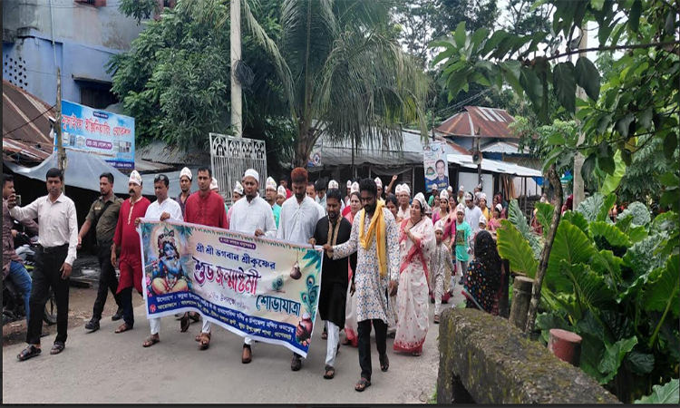 বাগেরহাটে সাড়ম্বরে জন্মাষ্টমী পালিত