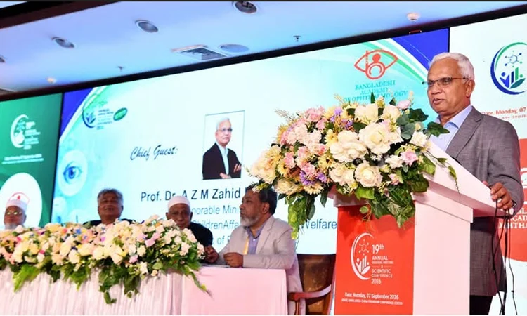 চিকিৎসা ব্যবস্থাকে আন্তর্জাতিক মানে উন্নীত করার আহ্বান সমাজকল্যাণ মন্ত্রীর