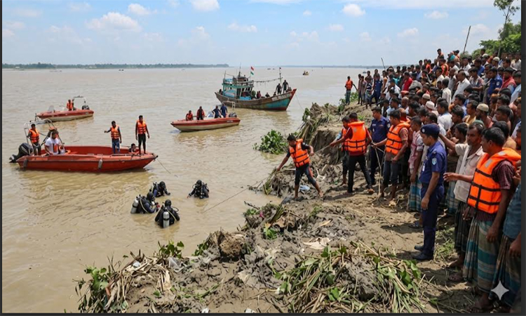 মেঘনায় নিখোঁজ দুই ব্যক্তির খোঁজে চলছে উদ্ধার তৎপরতা