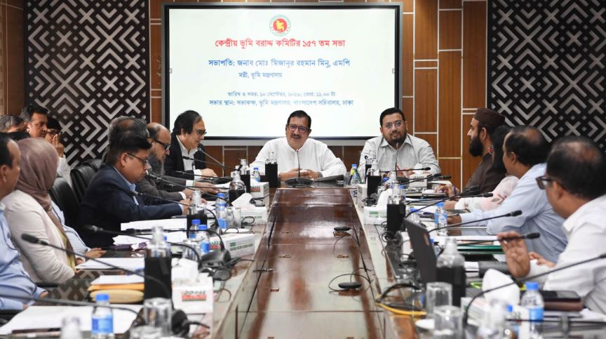 সরকারি স্বার্থ সংরক্ষণ ও সুষম ভূমি ব্যবহারে সর্বোচ্চ গুরুত্ব দিচ্ছে সরকার : ভূমিমন্ত্রী